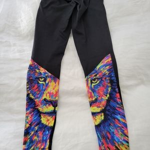 Yogavated Large black Scrunch Bum pants like new